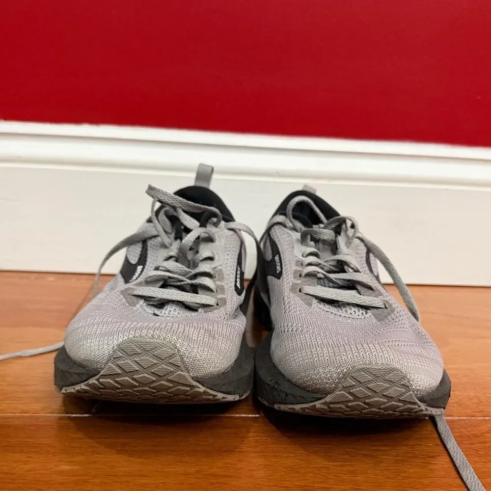 Brooks Revel‎ 6 Mens Energize Neutral Alloy Primer Grey Athletic Sneakers Size 8